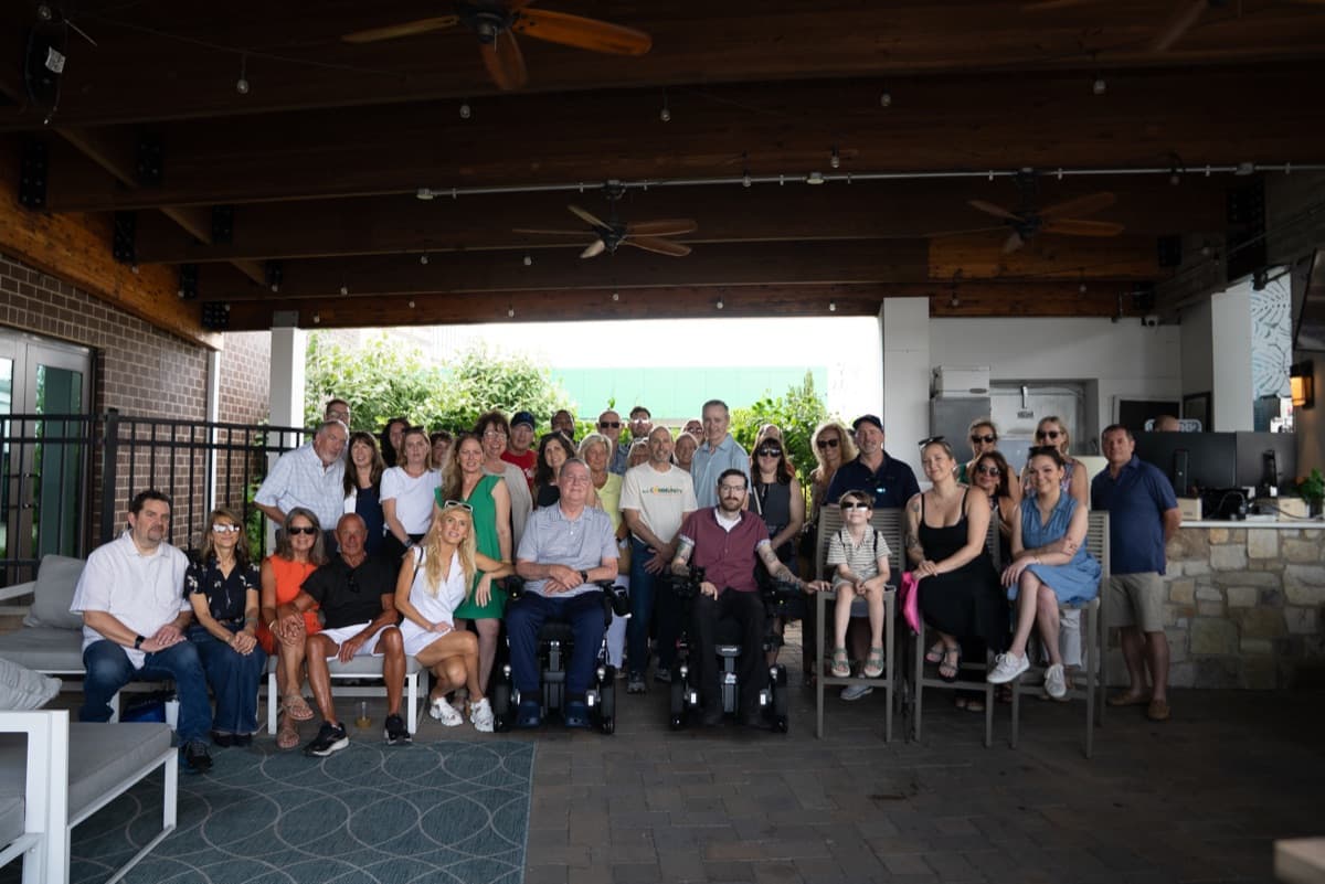 ALS Community members connecting