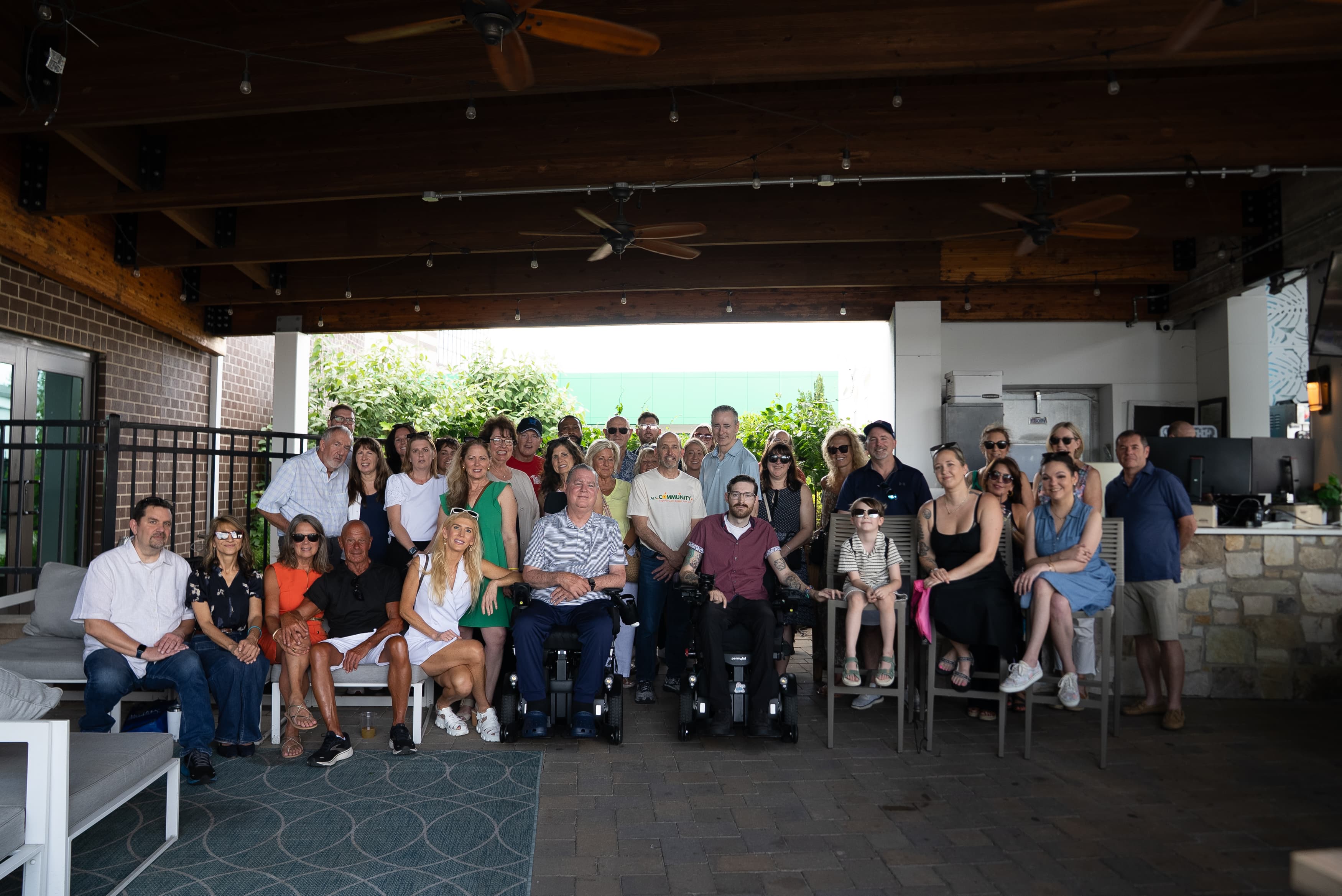 ALS Community members connecting